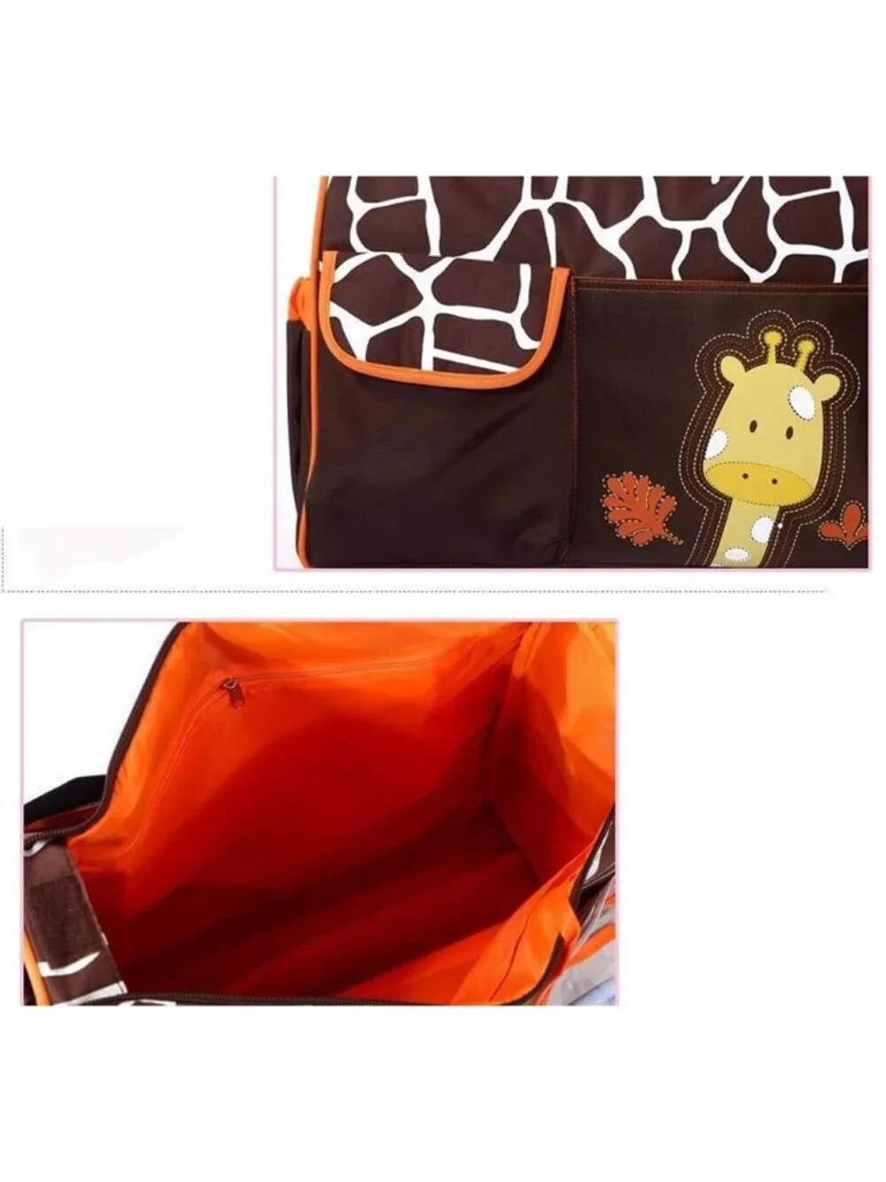 Baby Giraffe Diaper Bag Outdoor Multifunctional Mummy Shoulder Bag Handbag New